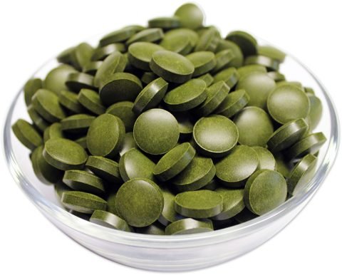 Organic Spirulina and Chlorella Tablets 500mg